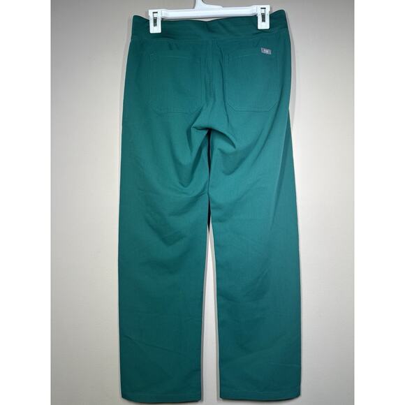 Figs Scrubs Set Hunter Green Inala Top Size S / Livingston Bottom Size SP Womens - Picture 8 of 12